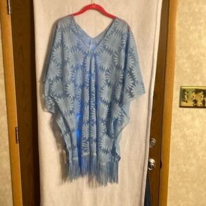 Poncho/coverup top
